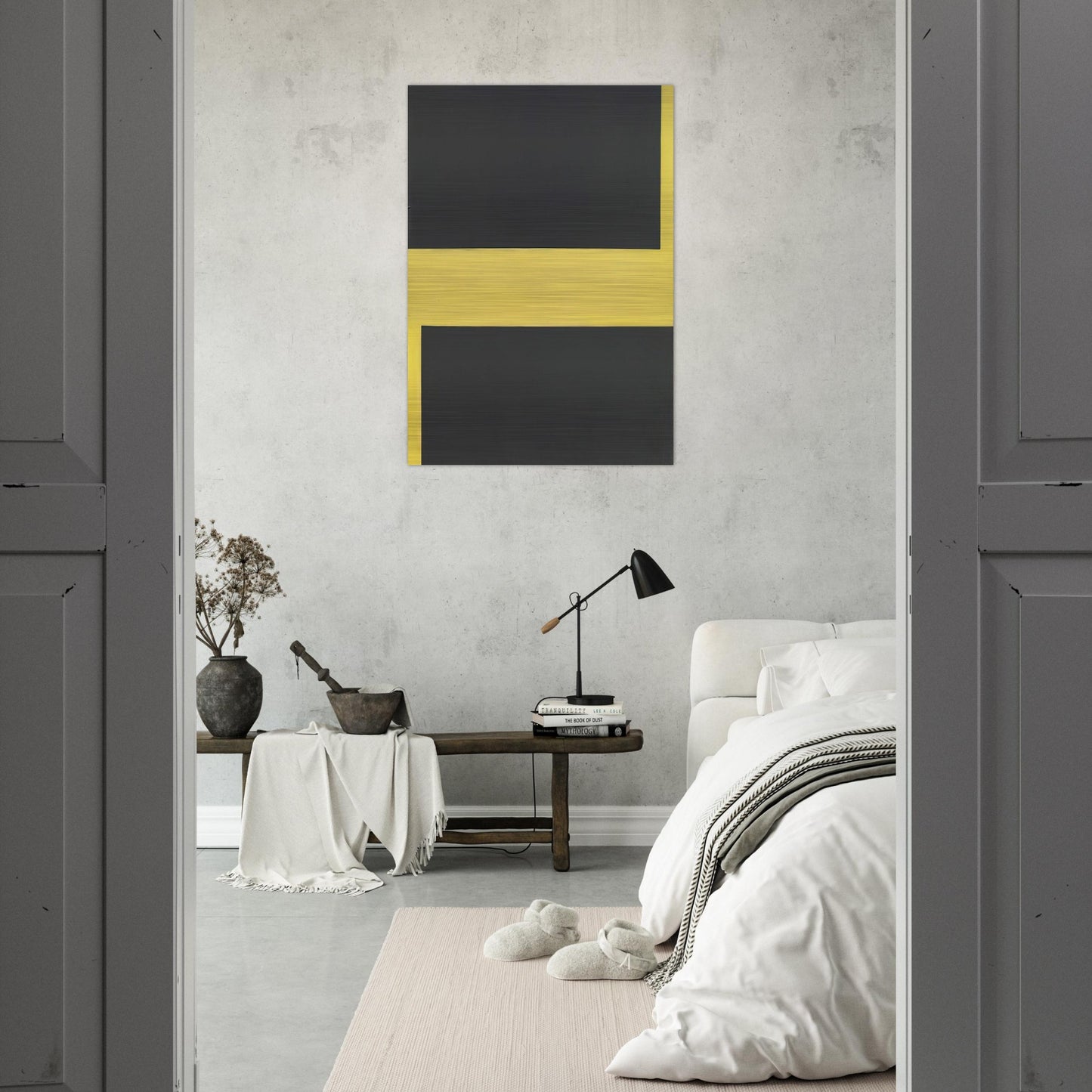 UNTITLED 1964 - BLINKY PALERMO Brushed Aluminum Print - 70x100 cm / 28x40 inches | BLINKY PALERMO Aluminum Print | BLINKY PALERMO Prints