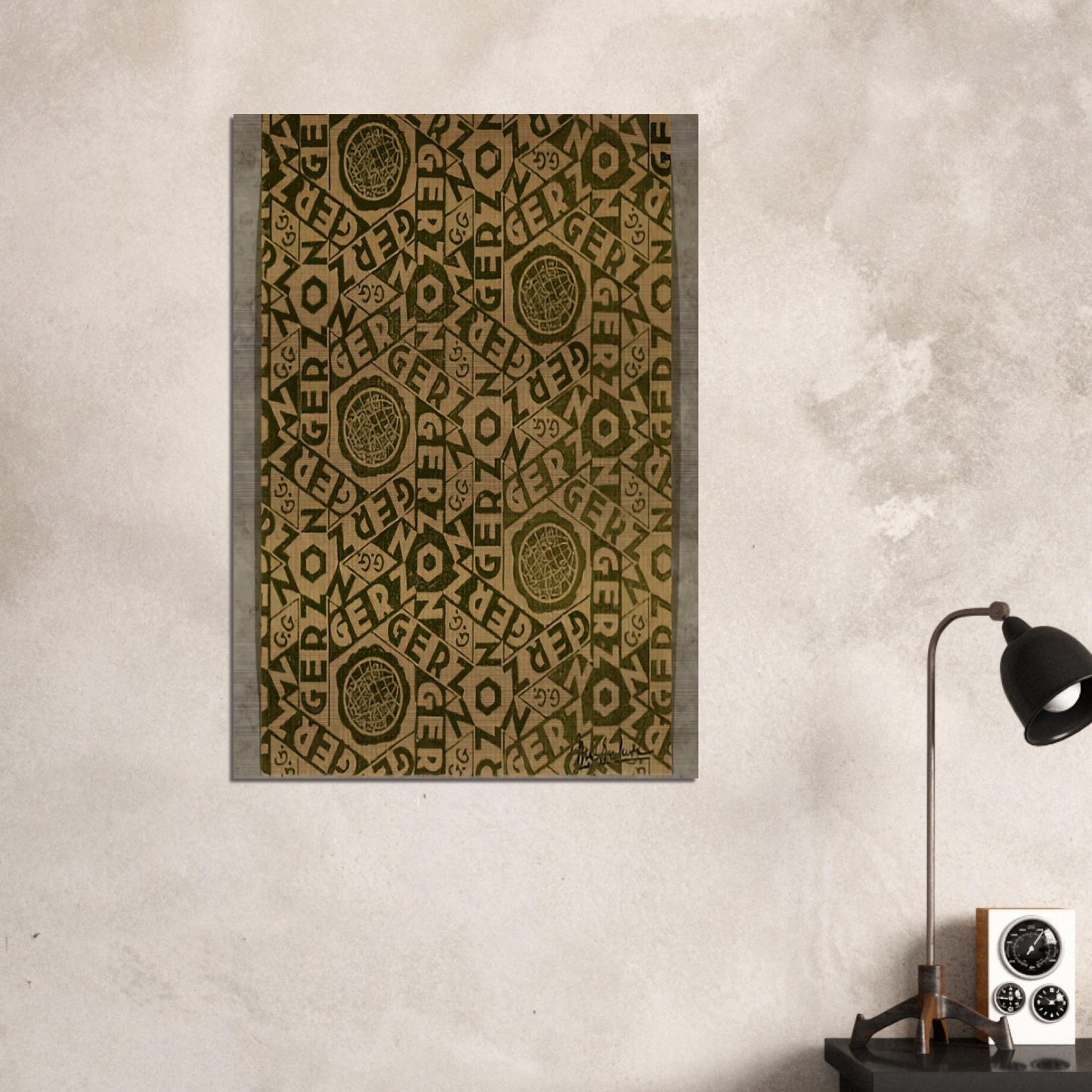 ESCHER (19) - MC Escher Brushed Aluminum Print - 70x100 cm / 28x40 inches | MC Escher Aluminum Print | MC Escher Prints