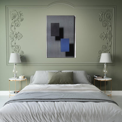 DOS CUADRITOS - Jesus Rafael Soto Brushed Aluminum Print - 70x100 cm / 28x40 inches | Jesus Rafael Soto Aluminum Print | Jesus Rafael Soto Prints