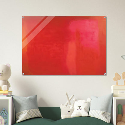RED FIELD 1972 - Esteban Vicente Acrylic Print - 70x100 cm / 28x40″ inches | Esteban Vicente Wall Art | Esteban Vicente Prints