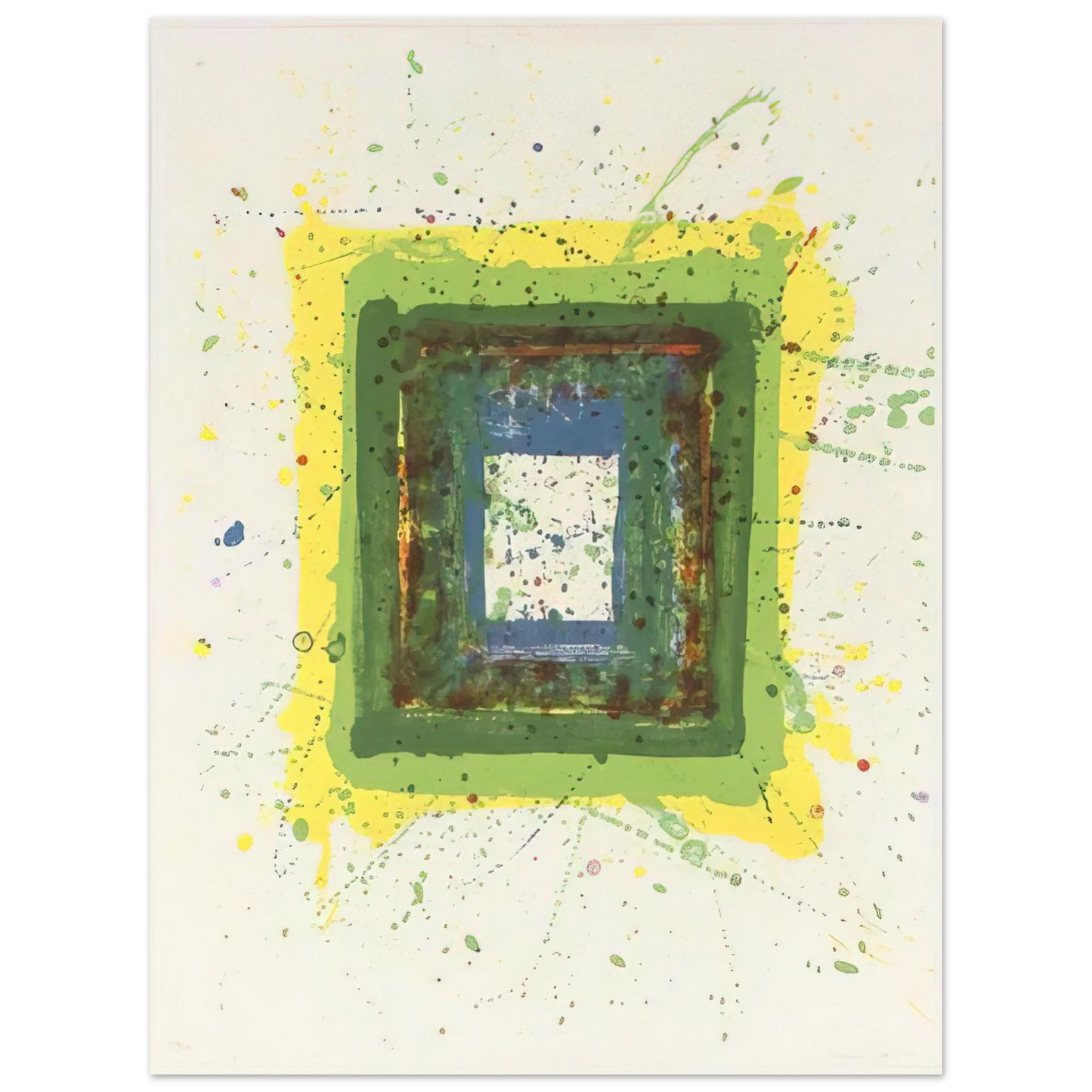 Sam Francis - Untitled  SF 354   75x100 cm / 30x40inches Fine Art Poster