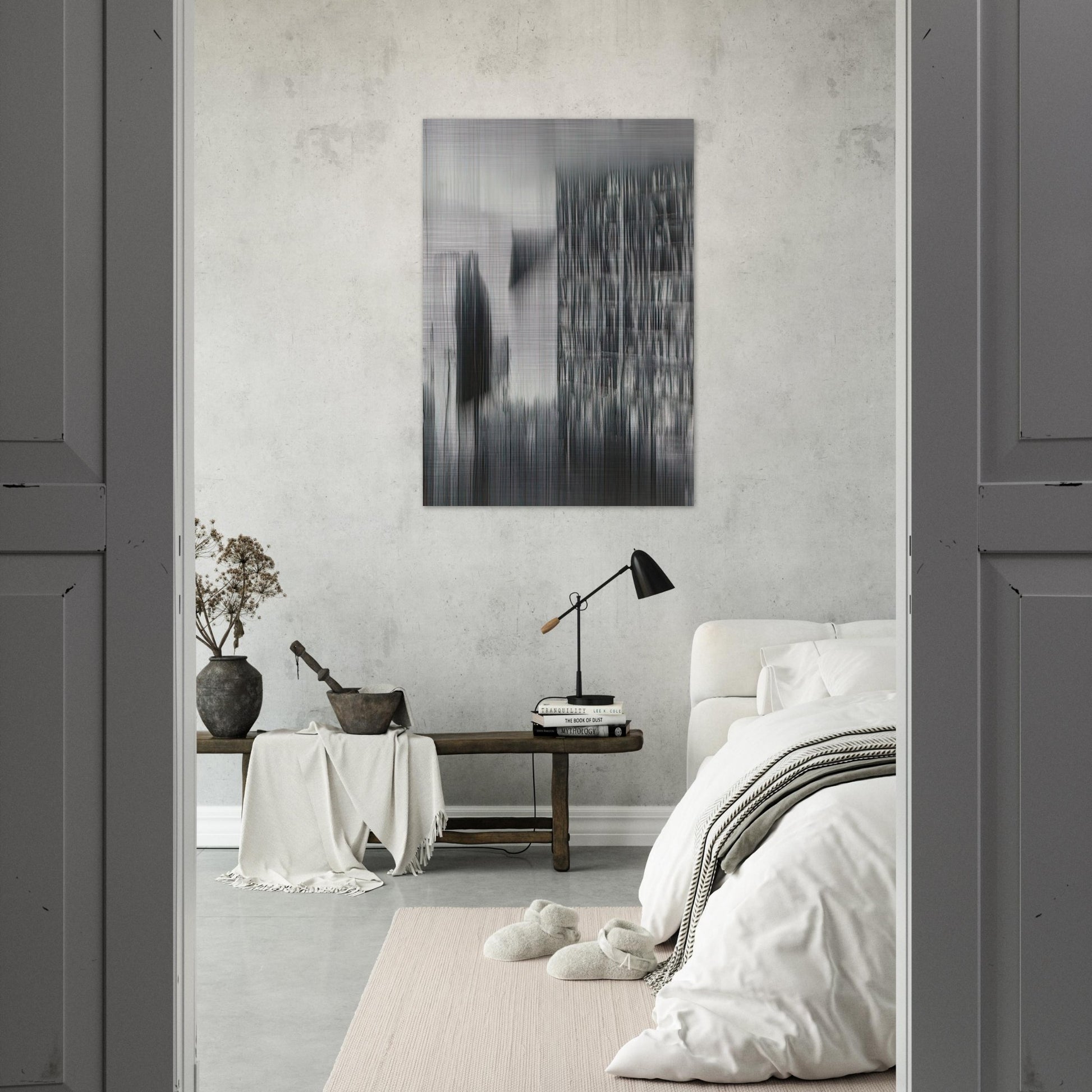 CELL 1988 - Gerhard Richter Brushed Aluminum Print - 70x100 cm / 28x40 inches | Gerhard Richter Aluminum Print | Gerhard Richter Prints
