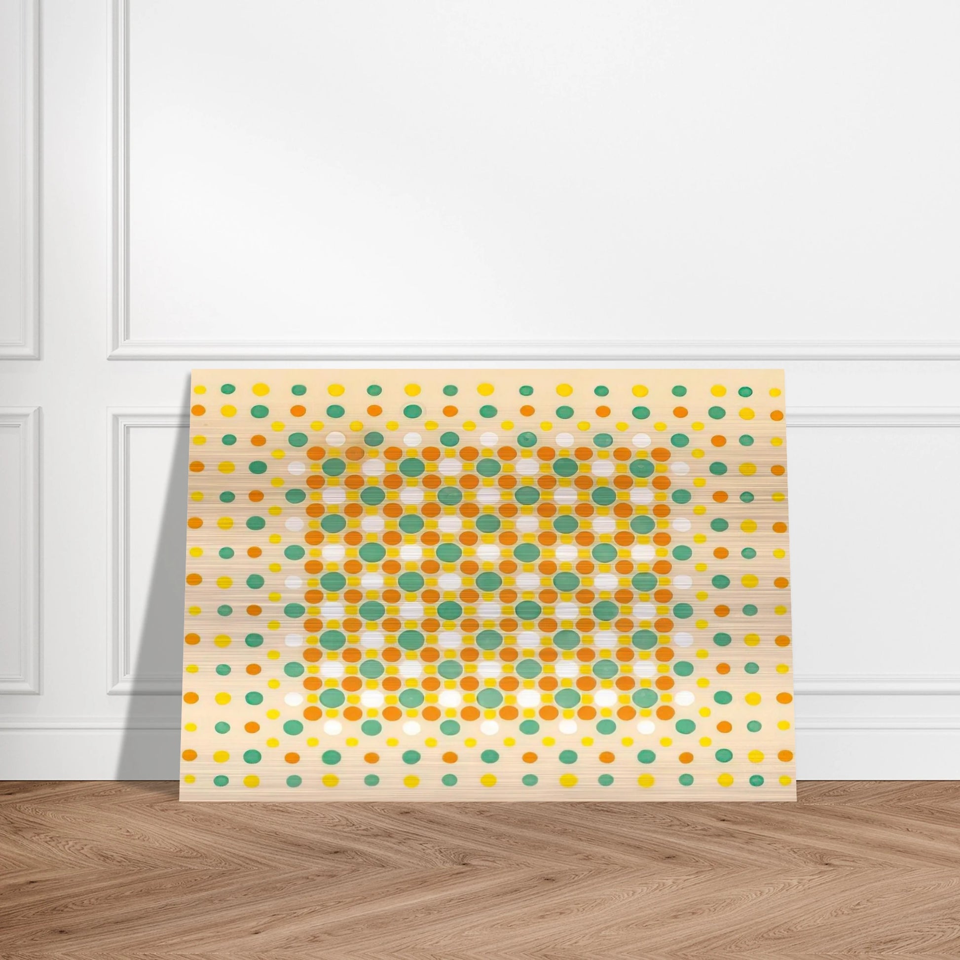 Quilt - 1963 - Thomas Downing Brushed Aluminum Print - 70x100 cm / 28x40 inches | Thomas Downing Aluminum Print | Thomas Downing Prints