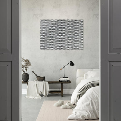 Untitled Verticals and Horizontals - 1970 - Francois Morellet Acrylic Print - 70x100 cm / 28x40″ inches