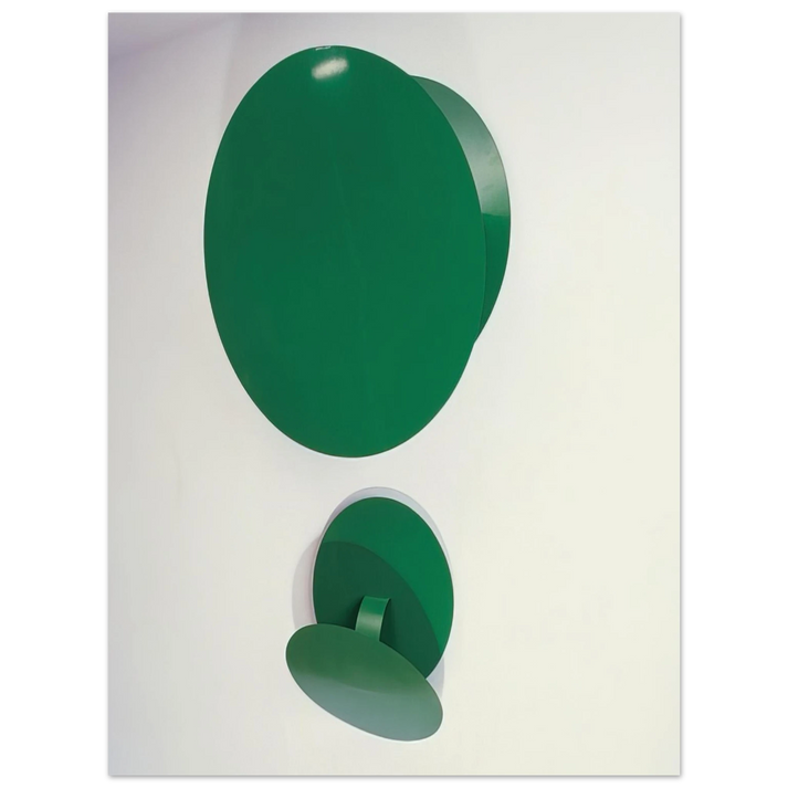 Lygia Pape - Amazonia Green - 1989  75x100 cm / 30x40inches Fine Art Poster