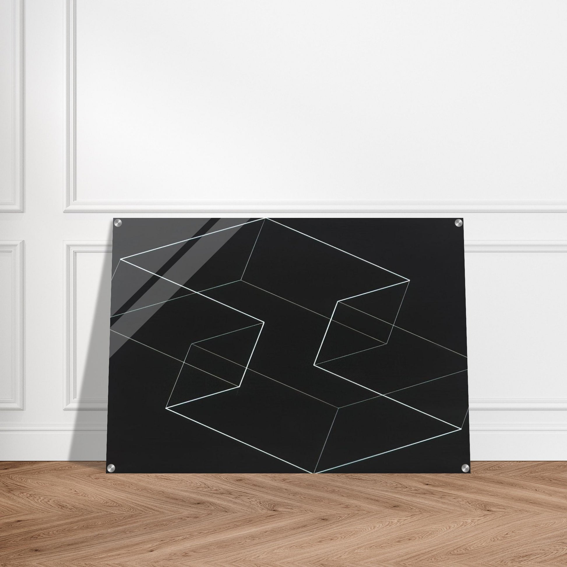M 5 1954 - Josef Albers Acrylic Print - 70x100 cm / 28x40″ inches | Josef Albers Wall Art | Josef Albers Prints