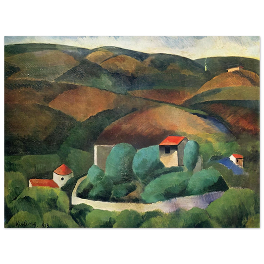 Moise Kisling - NOT IDENTIFIED 1913  75x100 cm / 30x40inches Fine Art Poster
