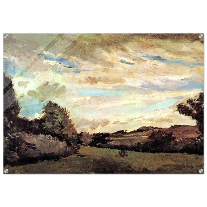 Landscape with Dunes - Vincent van Gogh Acrylic Print - 70x100 cm / 28x40″ inches | Vincent van Gogh Wall Art | Vincent van Gogh Prints