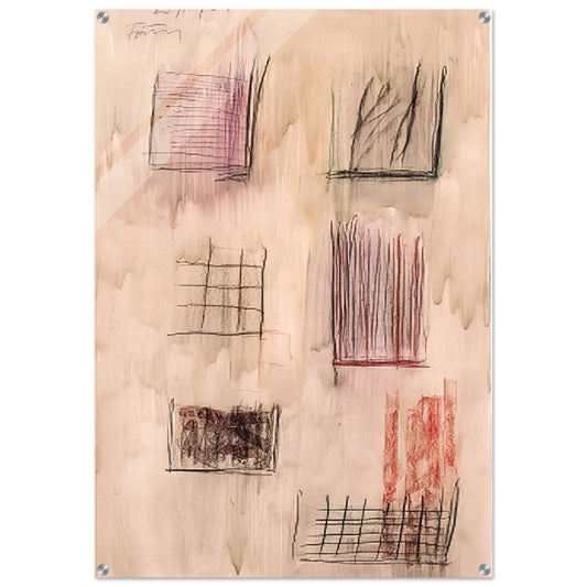 Untitled Cansons - 1989 - Gunther Forg Acrylic Print - 70x100 cm / 28x40″ inches | Gunther Forg Wall Art | Gunther Forg Prints