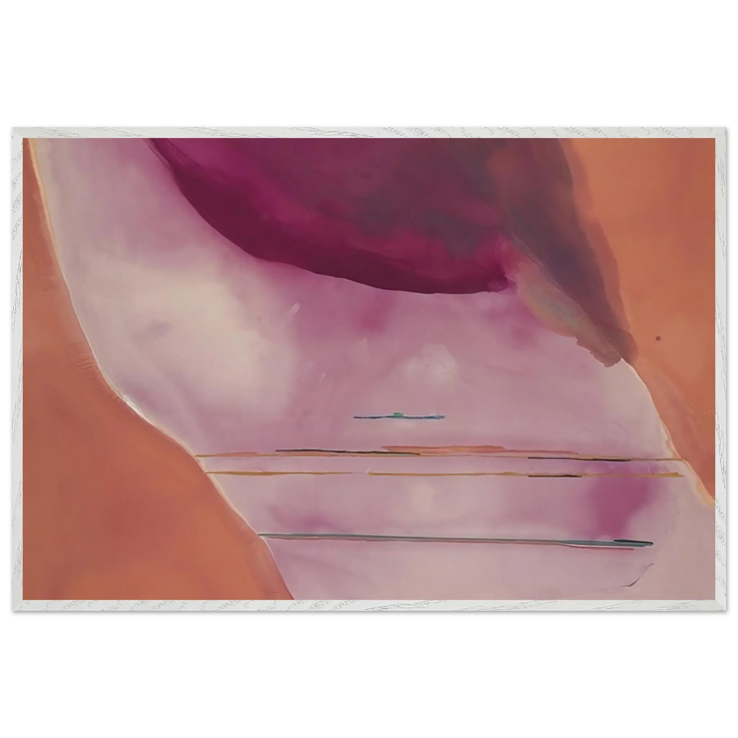 Helen Frankenthaler - Pendulum - 1972 Wall art - 70x100 cm / 28x40 Inches - Fine Art Poster - -