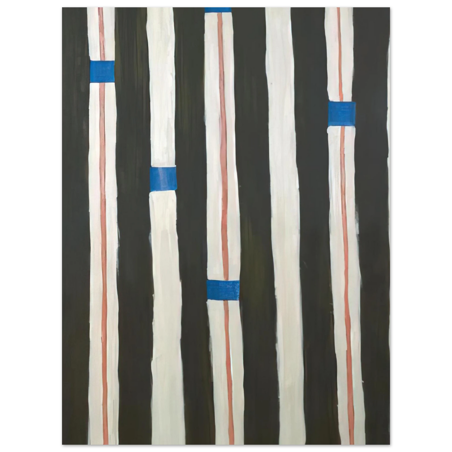 Betty Parsons - Totem Materia - Abstract Expressionism  75x100 cm / 30x40inches Fine Art Poster