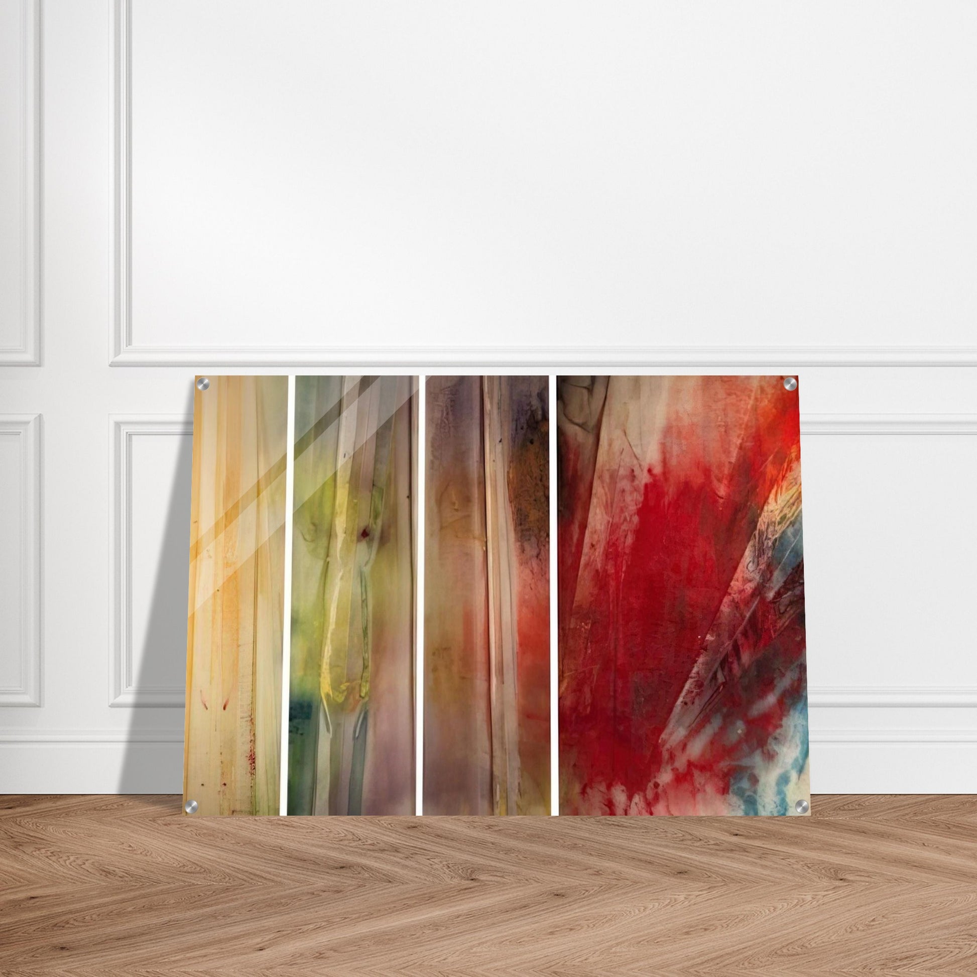 A Warmth, A Lightness, A Glow and Then - Sam Gilliam Acrylic Print - 70x100 cm / 28x40″ inches