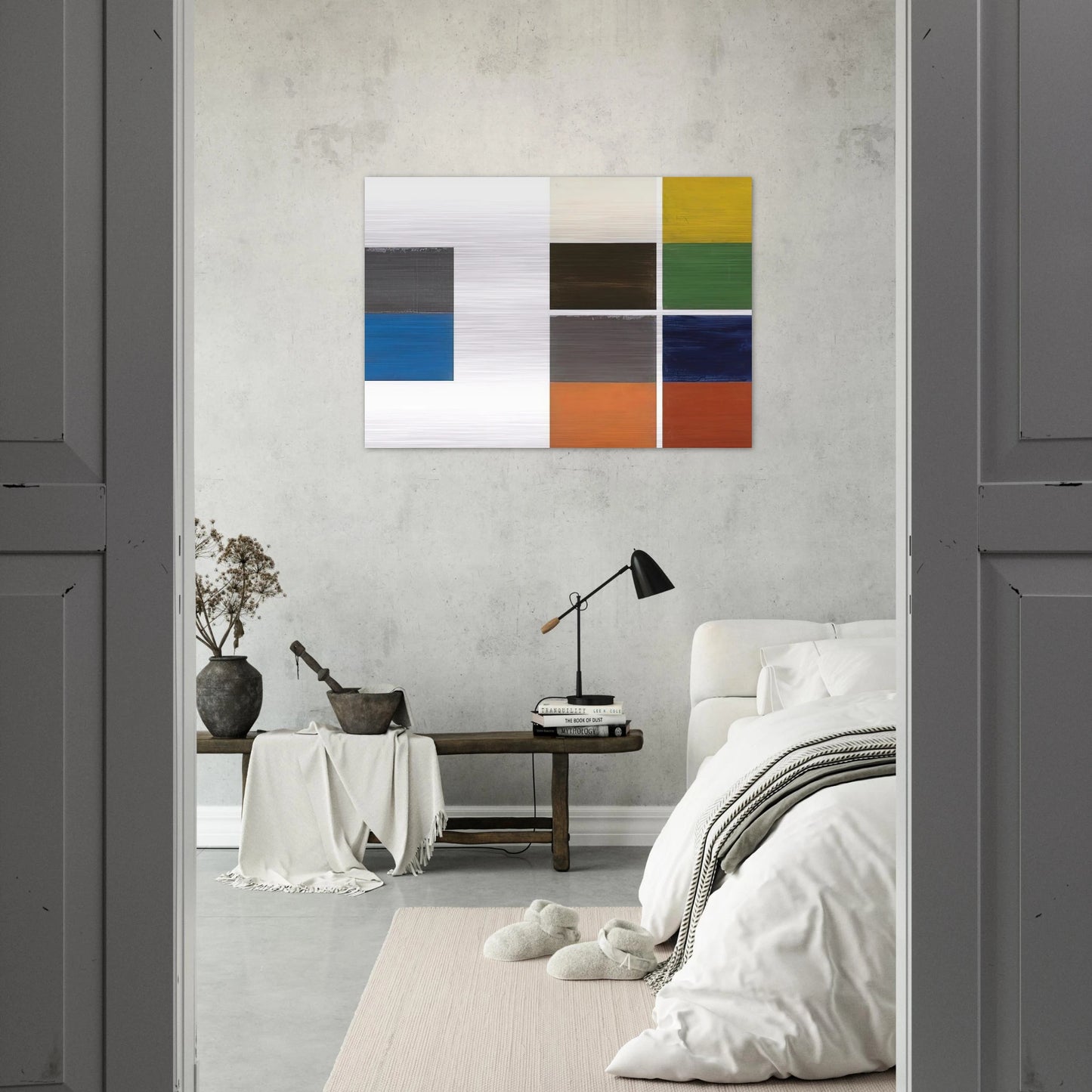 Untitled in 5 parts - 1987 - Gunther Forg Brushed Aluminum Print - 70x100 cm / 28x40 inches | Gunther Forg Aluminum Print | Gunther Forg Prints