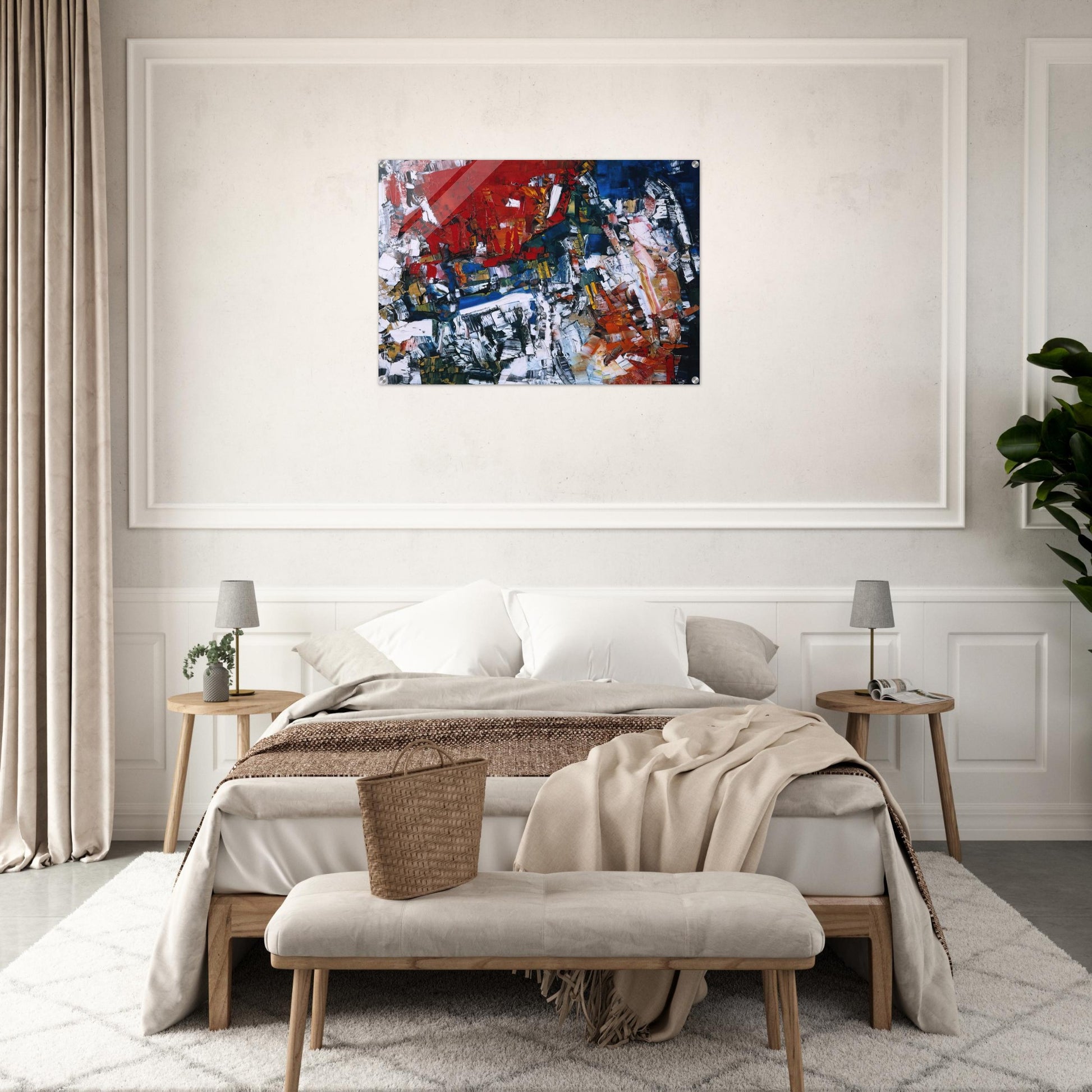 Perspectives - Jean-Paul Riopelle Acrylic Print - 70x100 cm / 28x40″ inches