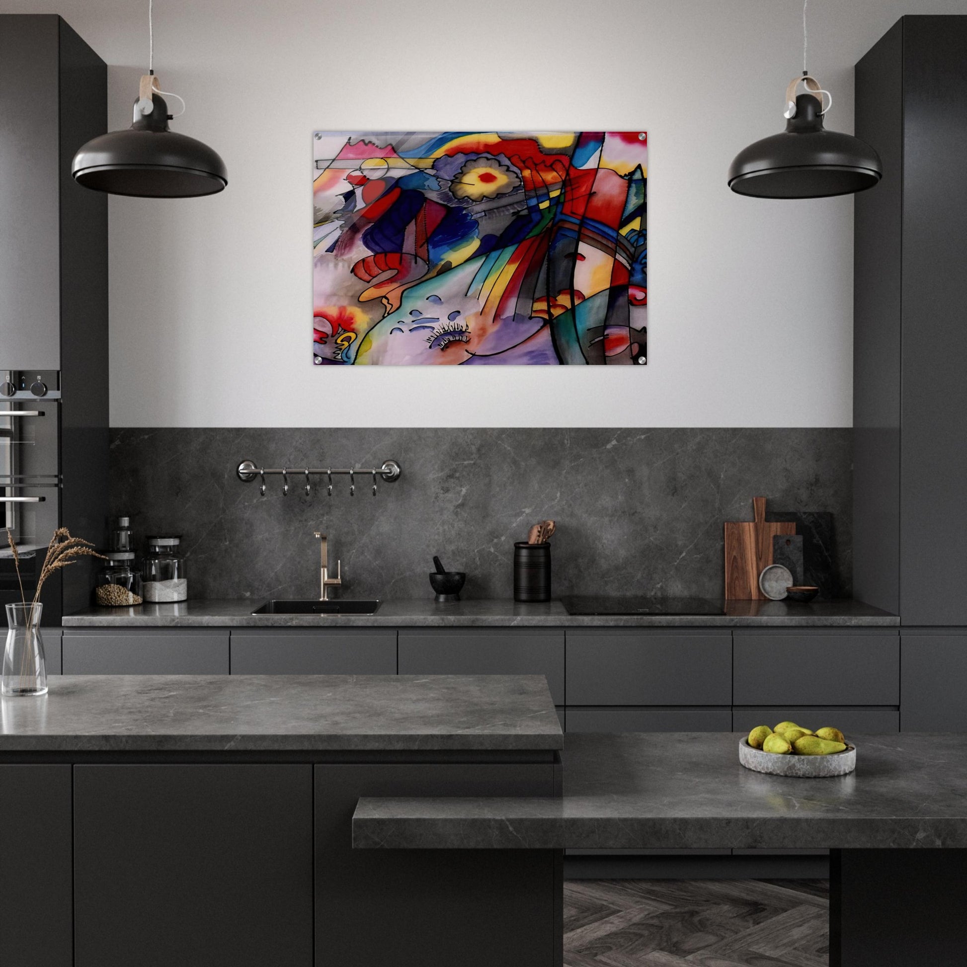 NOT_DETECTED_189363 - Wassily Kandinsky Acrylic Print - 70x100 cm / 28x40″ inches | Wassily Kandinsky Wall Art | Wassily Kandinsky Prints