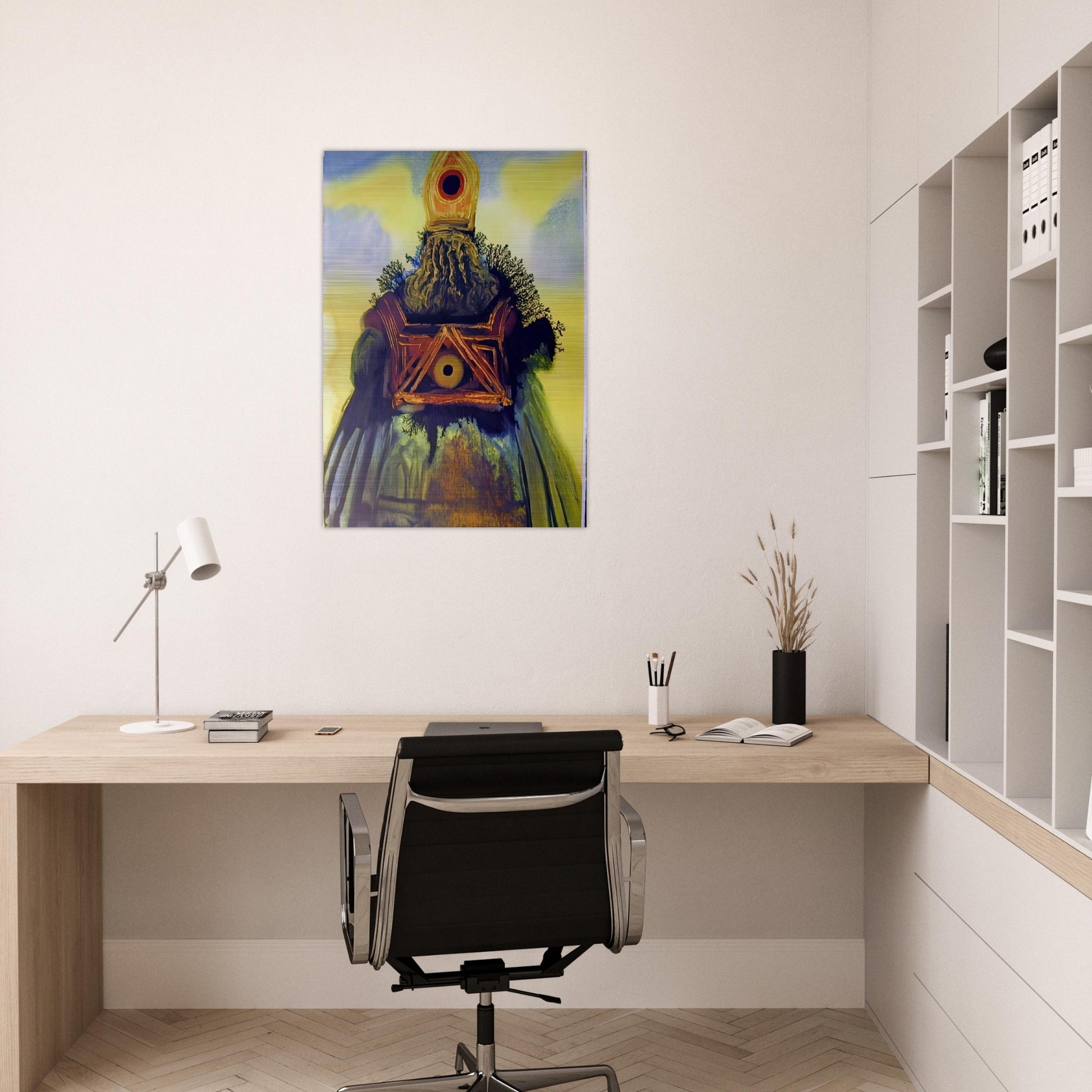 ARCA FOEDERIS 1967 - Salvador Dali Brushed Aluminum Print - 70x100 cm / 28x40 inches | Salvador Dali Aluminum Print | Salvador Dali Prints