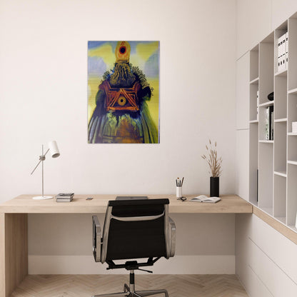 ARCA FOEDERIS 1967 - Salvador Dali Brushed Aluminum Print - 70x100 cm / 28x40 inches | Salvador Dali Aluminum Print | Salvador Dali Prints
