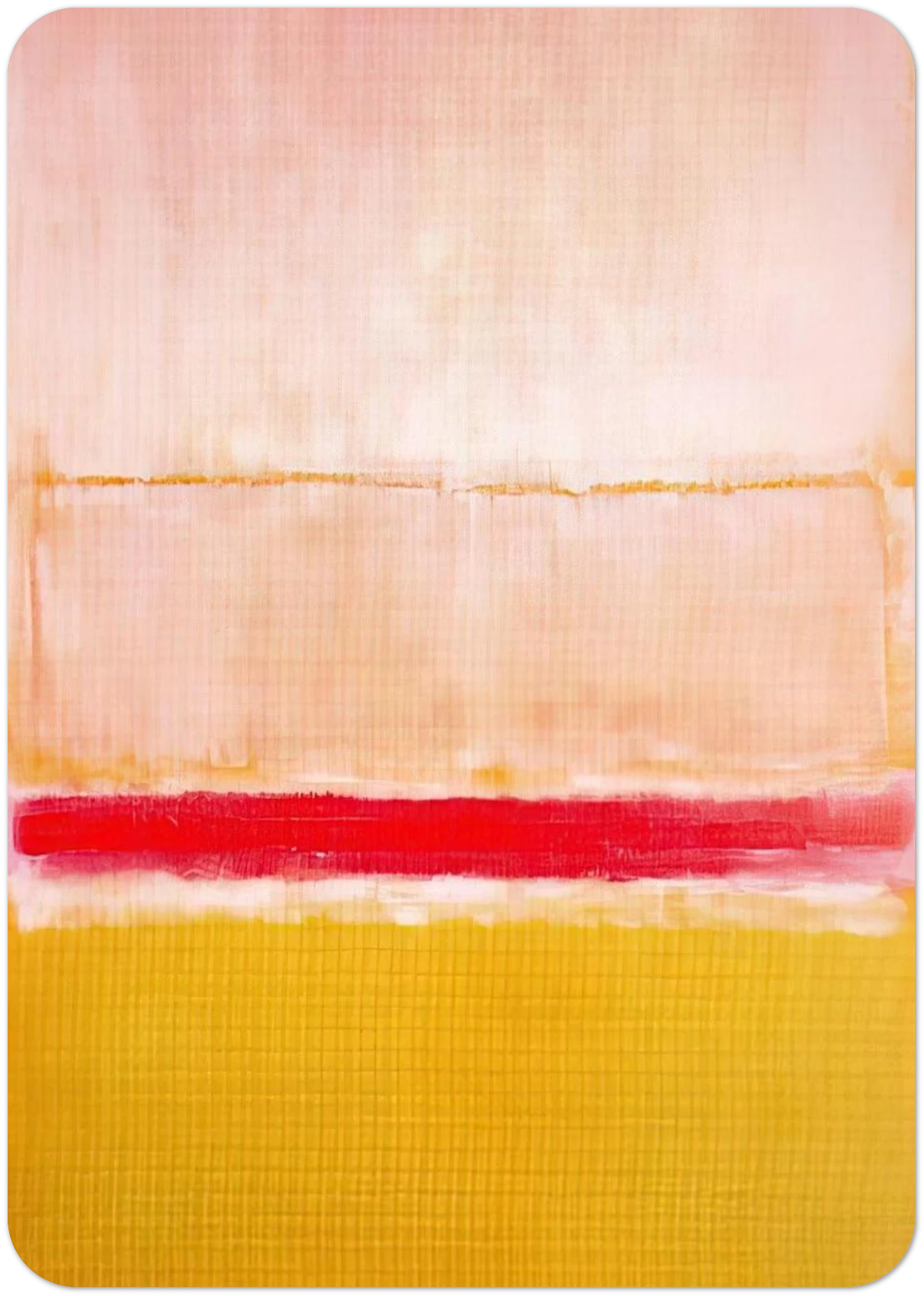No.2 - 1950 By Mark Rothko Pack of 10 Post Cards | Mark Rothko Post Cards | A6 (10.5 x 14.8 cm) - 4.1 x 5.8 inches