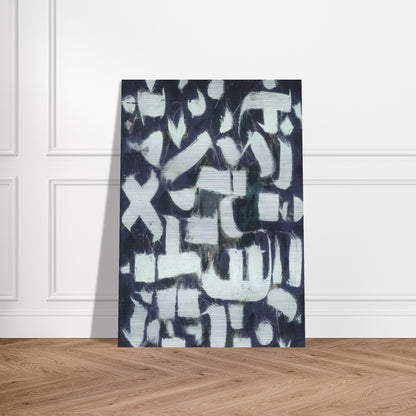 Number 14 - 1949 - Bradley Walker Tomlin Brushed Aluminum Print - 70x100 cm / 28x40 inches | Bradley Walker Tomlin Aluminum Print | Bradley Walker Tomlin Prints