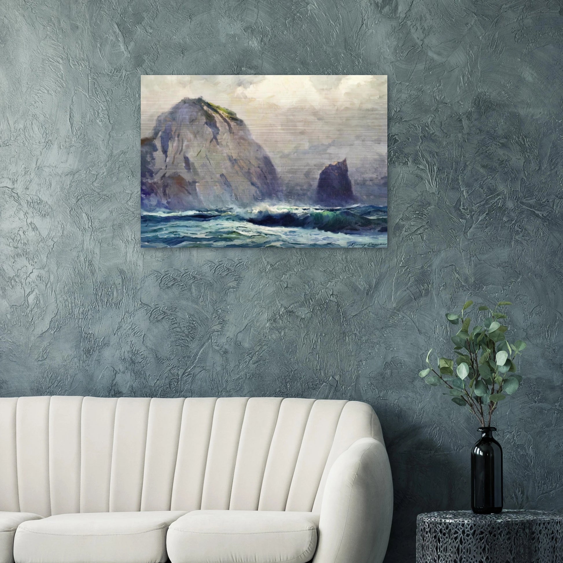 Cape St. Elias - 1928 - Sydney Laurence Brushed Aluminum Print - 70x100 cm / 28x40 inches | Sydney Laurence Aluminum Print | Sydney Laurence Prints