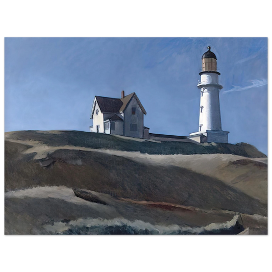 Edward Hopper - Lighthouse HIll Fine Art Poster