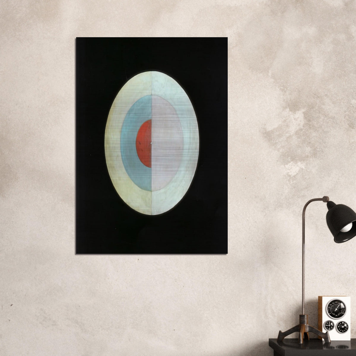 THE SWAN NO 16 1915 - Hilma af Klint Brushed Aluminum Print - 70x100 cm / 28x40 inches | Hilma af Klint Aluminum Print | Hilma af Klint Prints