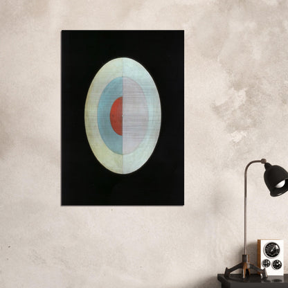 THE SWAN NO 16 1915 - Hilma af Klint Brushed Aluminum Print - 70x100 cm / 28x40 inches | Hilma af Klint Aluminum Print | Hilma af Klint Prints