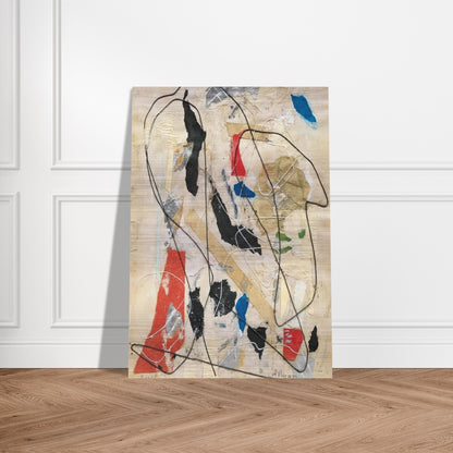 Number 236 - Abstract Expressionism - Anne Ryan Brushed Aluminum Print - 70x100 cm / 28x40 inches | Anne Ryan Aluminum Print | Anne Ryan Prints