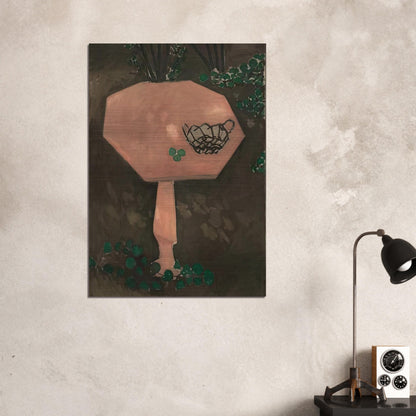 THE ROSE MARBLE TABLE 1917 - Henri Matisse Brushed Aluminum Print - 70x100 cm / 28x40 inches | Henri Matisse Aluminum Print | Henri Matisse Prints