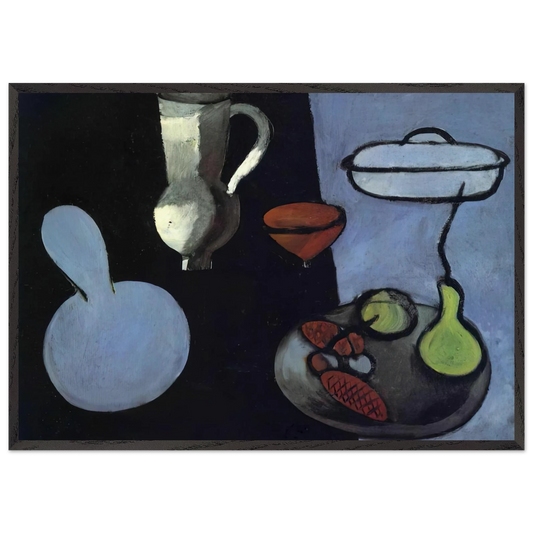 THE GOURDS 1916 - Henri Matisse 70x100 cm / 28x40 inches Framed Art Print – Black Wooden Frame