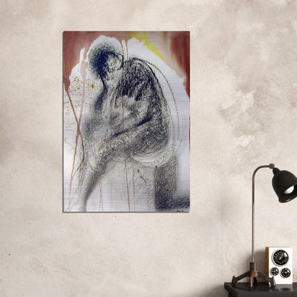 SEDET SOLA CIVITAS PLENA POUPOLO 2 CHRONICLES 36 19 1967 - Salvador Dali Brushed Aluminum Print - 70x100 cm / 28x40 inches | Salvador Dali Aluminum Print | Salvador Dali Prints