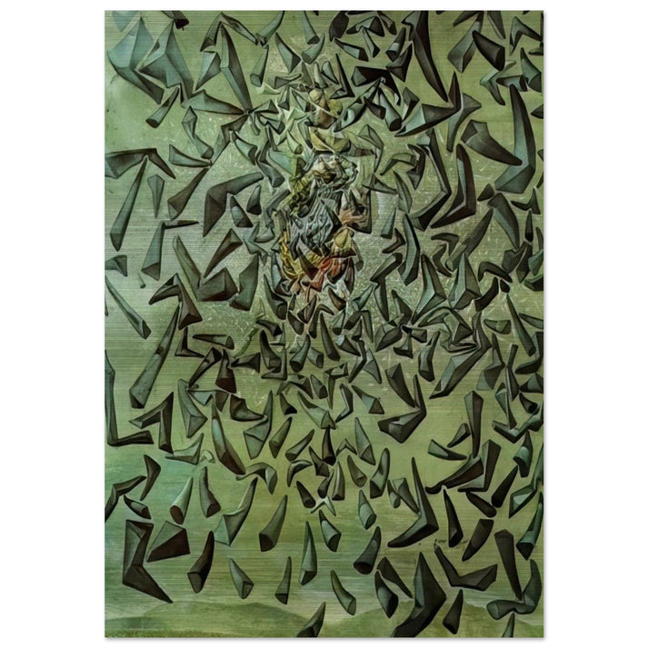 ASCENSIONIST SAINT CECILIA - Salvador Dali Brushed Aluminum Print - 70x100 cm / 28x40 inches | Salvador Dali Aluminum Print | Salvador Dali Prints