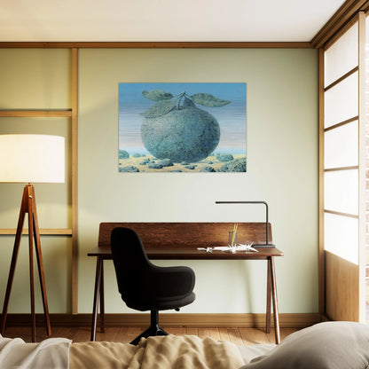 THE GREAT TABLE 1963 - Rene Magritte Brushed Aluminum Print - 70x100 cm / 28x40 inches | Rene Magritte Aluminum Print | Rene Magritte Prints