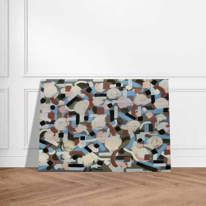 Untitled - 1952 - Bradley Walker Tomlin Brushed Aluminum Print - 70x100 cm / 28x40 inches | Bradley Walker Tomlin Aluminum Print | Bradley Walker Tomlin Prints