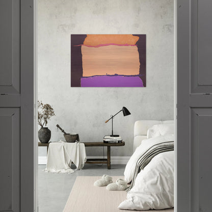 Infinity Field - 1980 - Theodoros Stamos Brushed Aluminum Print - 70x100 cm / 28x40 inches | Theodoros Stamos Aluminum Print | Theodoros Stamos Prints