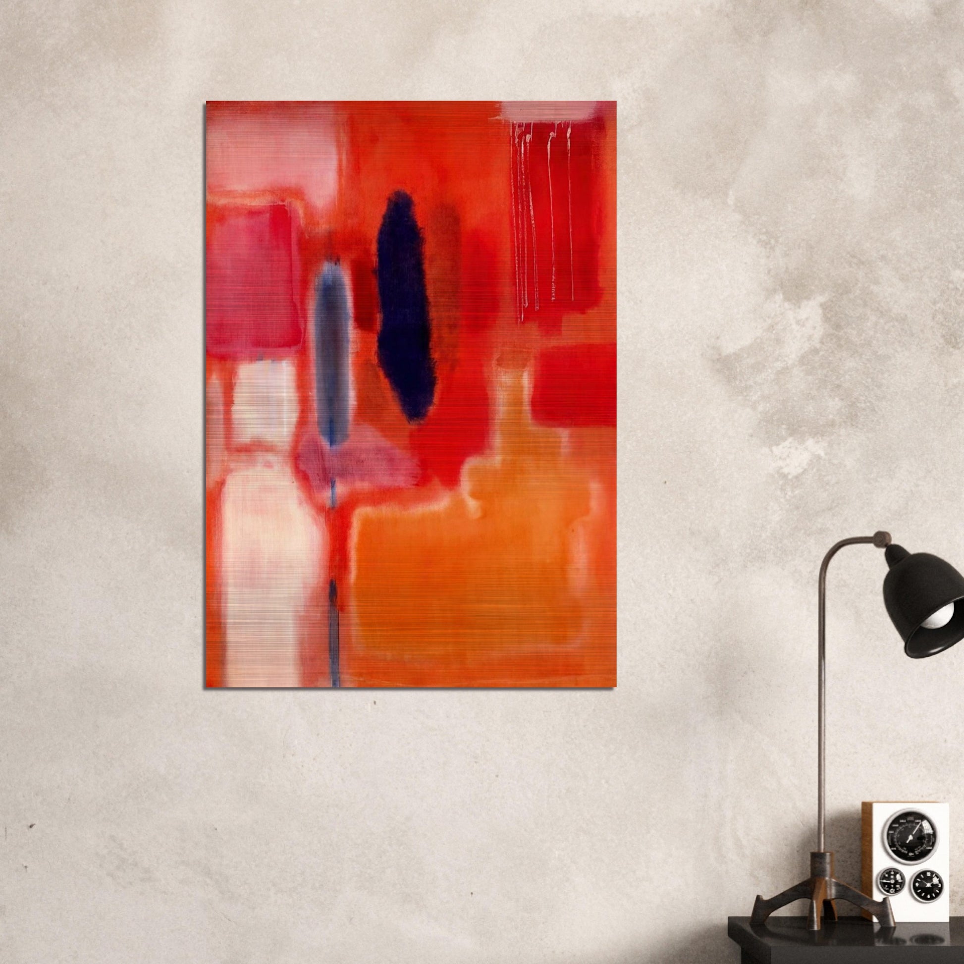 No. 9 - 1948 - Mark Rothko Brushed Aluminum Print - 70x100 cm / 28x40 inches | Mark Rothko Aluminum Print | Mark Rothko Prints