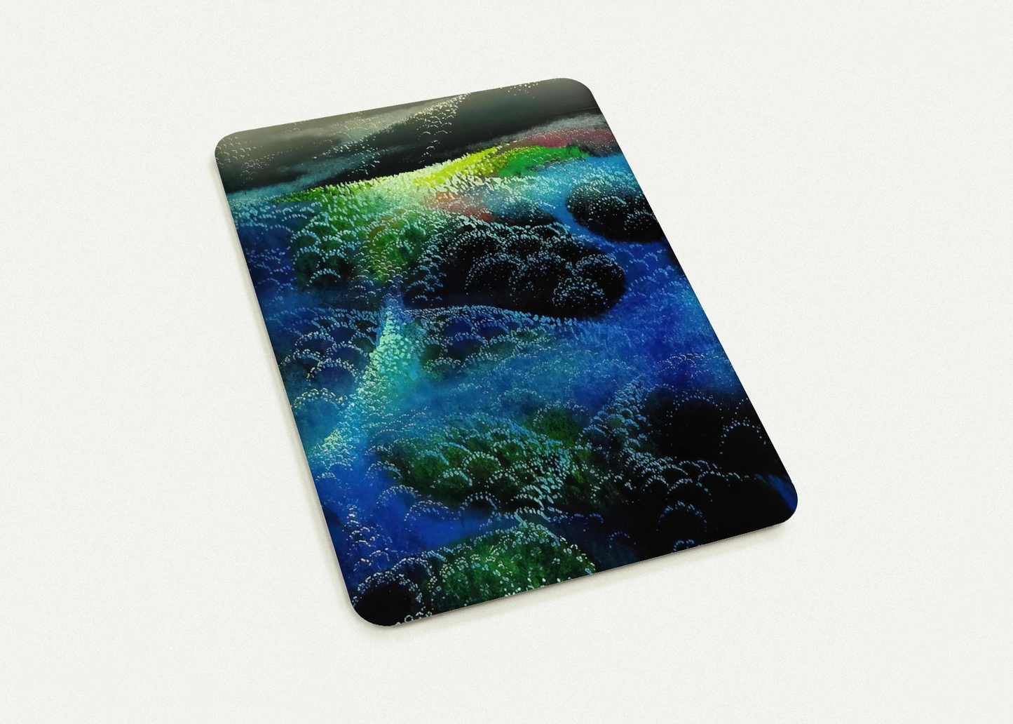 Fields Of Fog By Eyvind Earle Pack of 10 Post Cards | Eyvind Earle Post Cards | A6 (10.5 x 14.8 cm) - 4.1 x 5.8 inches