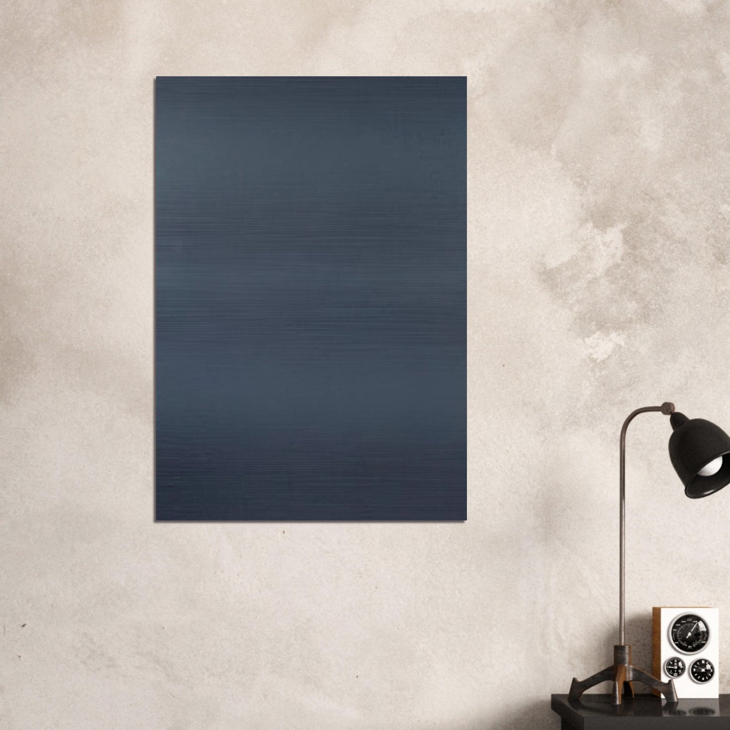 GREY - Gerhard Richter Brushed Aluminum Print - 70x100 cm / 28x40 inches | Gerhard Richter Aluminum Print | Gerhard Richter Prints