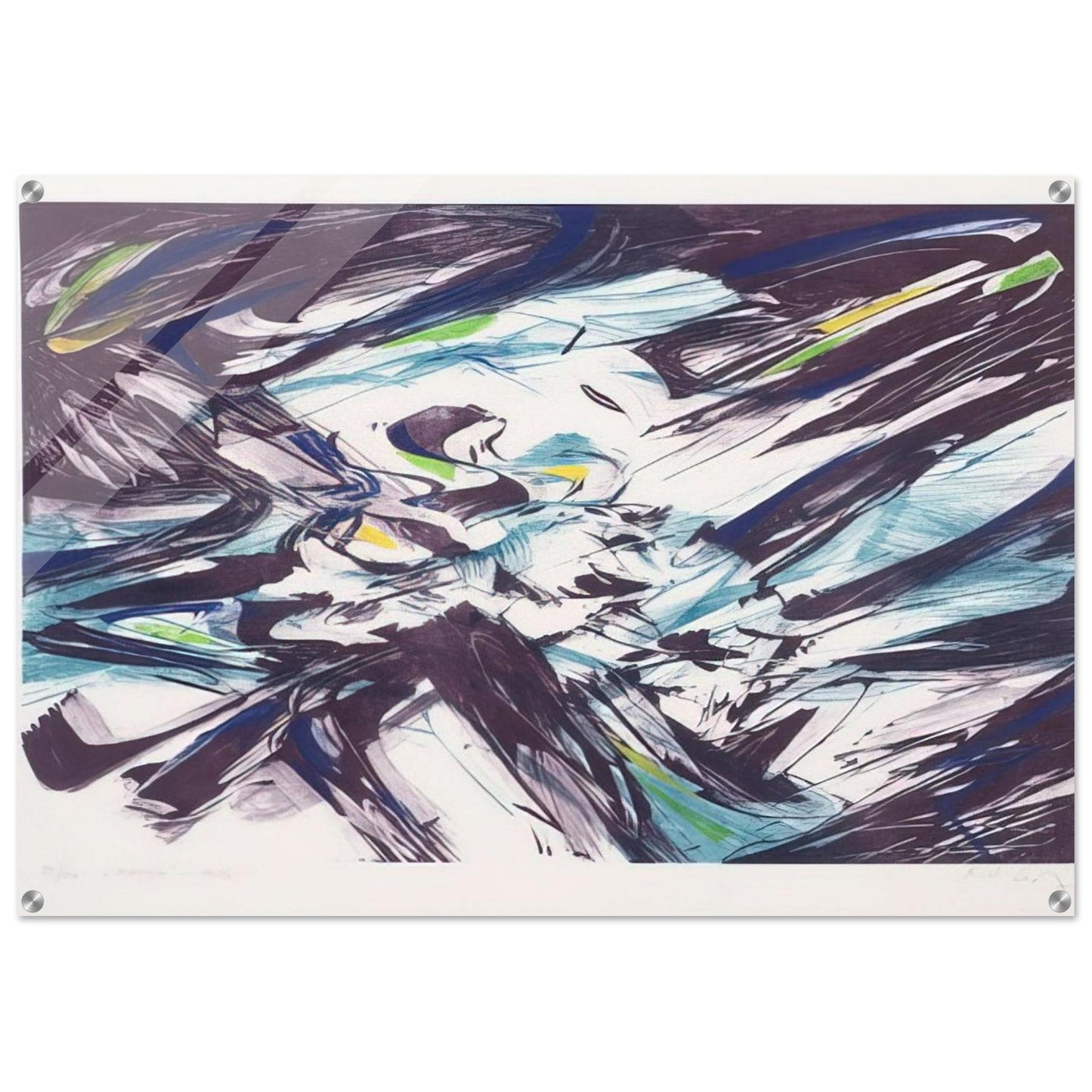 Entym - Karl Otto Gotz Acrylic Print - 70x100 cm / 28x40″ inches | Karl Otto Gotz Wall Art | Karl Otto Gotz Prints