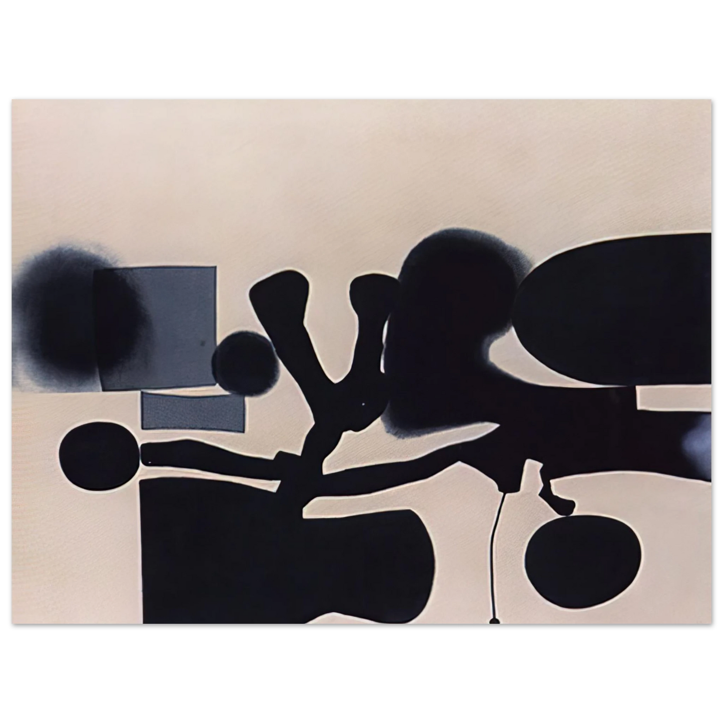 Victor Pasmore - Harmony of Opposites - 1986  75x100 cm / 30x40inches Fine Art Poster