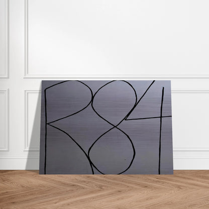 Spectrum I - Minimalism - Robert Ryman Brushed Aluminum Print - 70x100 cm / 28x40 inches | Robert Ryman Aluminum Print | Robert Ryman Prints