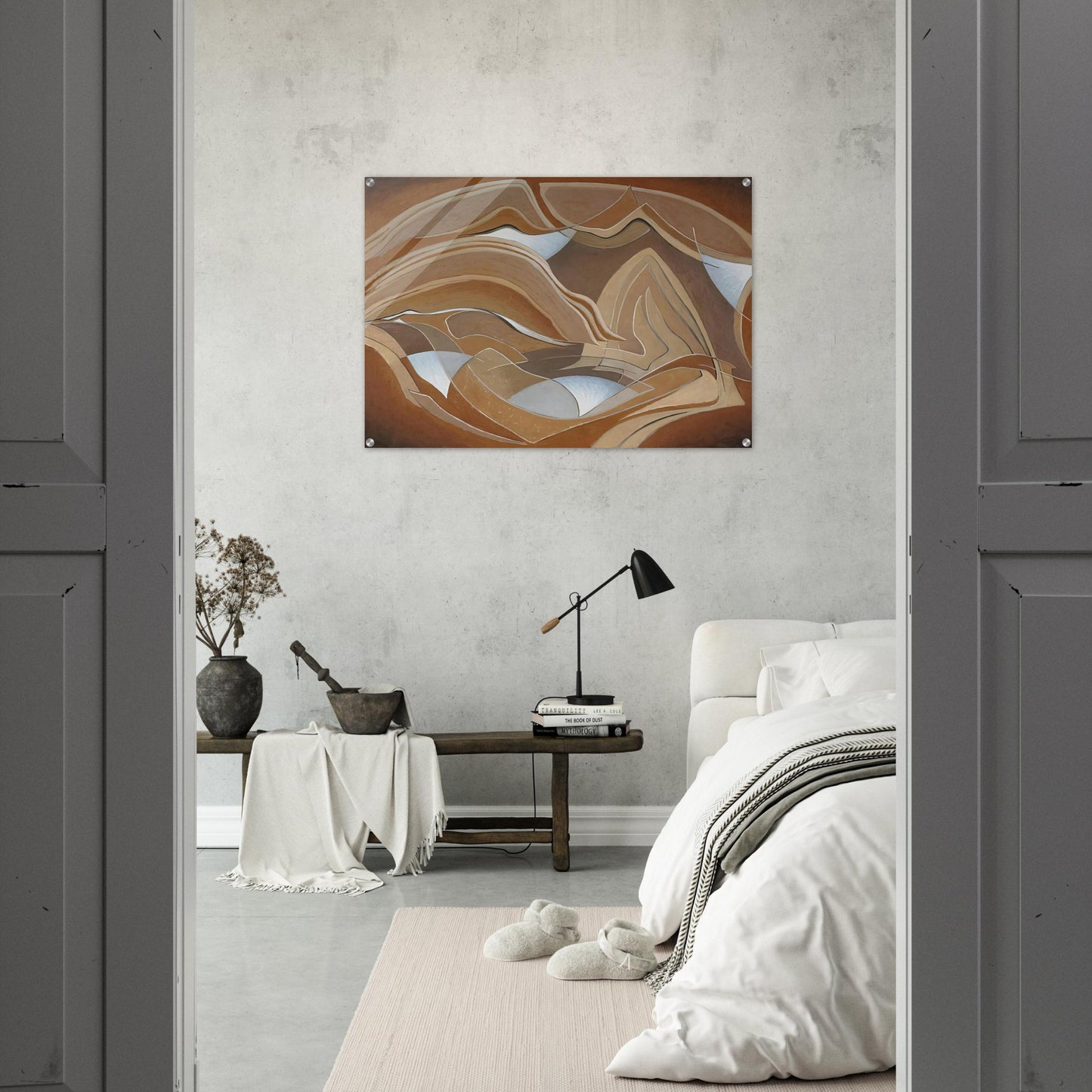Nature Rhythms - 1950 - Lawren Harris Acrylic Print - 70x100 cm / 28x40″ inches