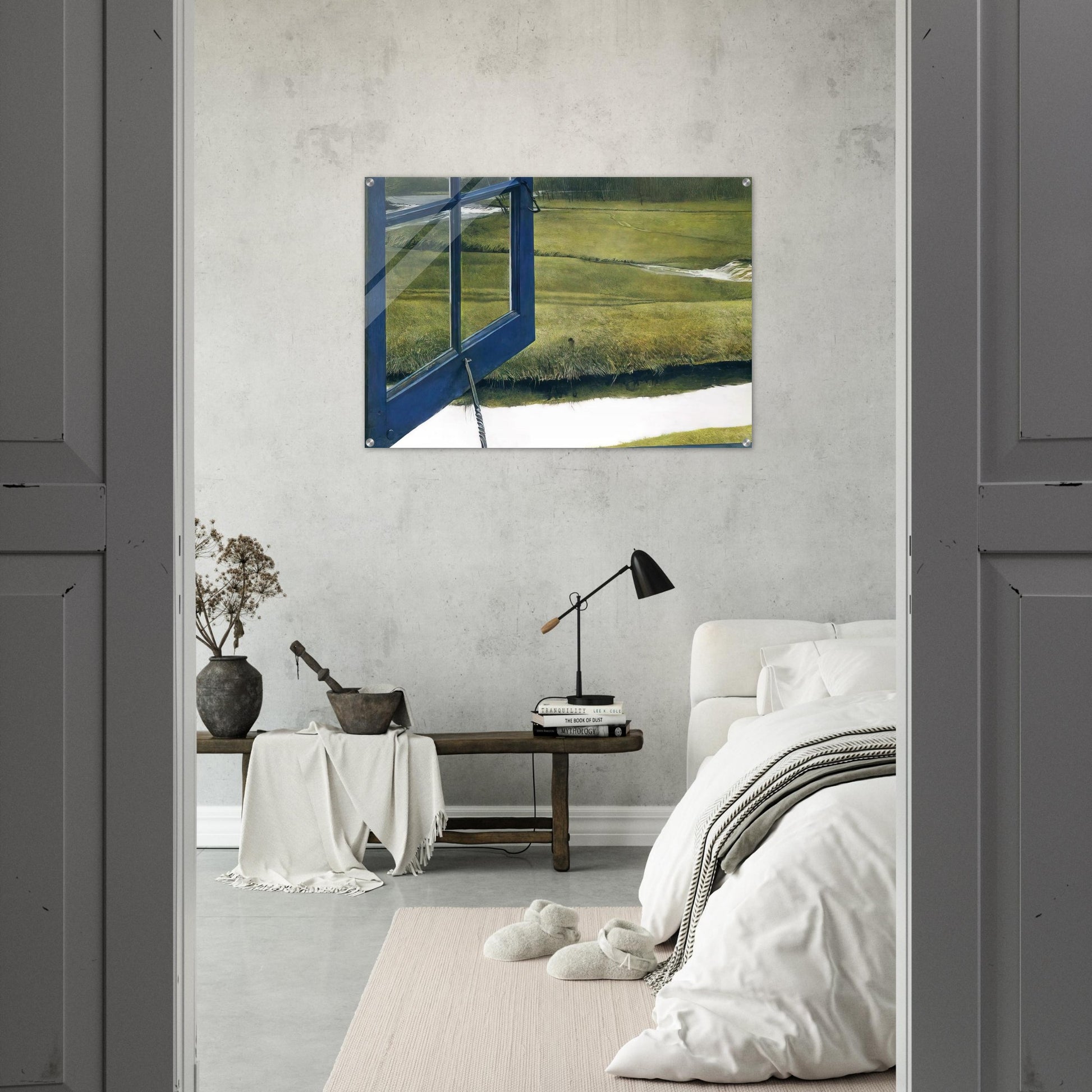 LOVE IN THE AFTERNOON - Andrew Wyeth Acrylic Print - 70x100 cm / 28x40″ inches