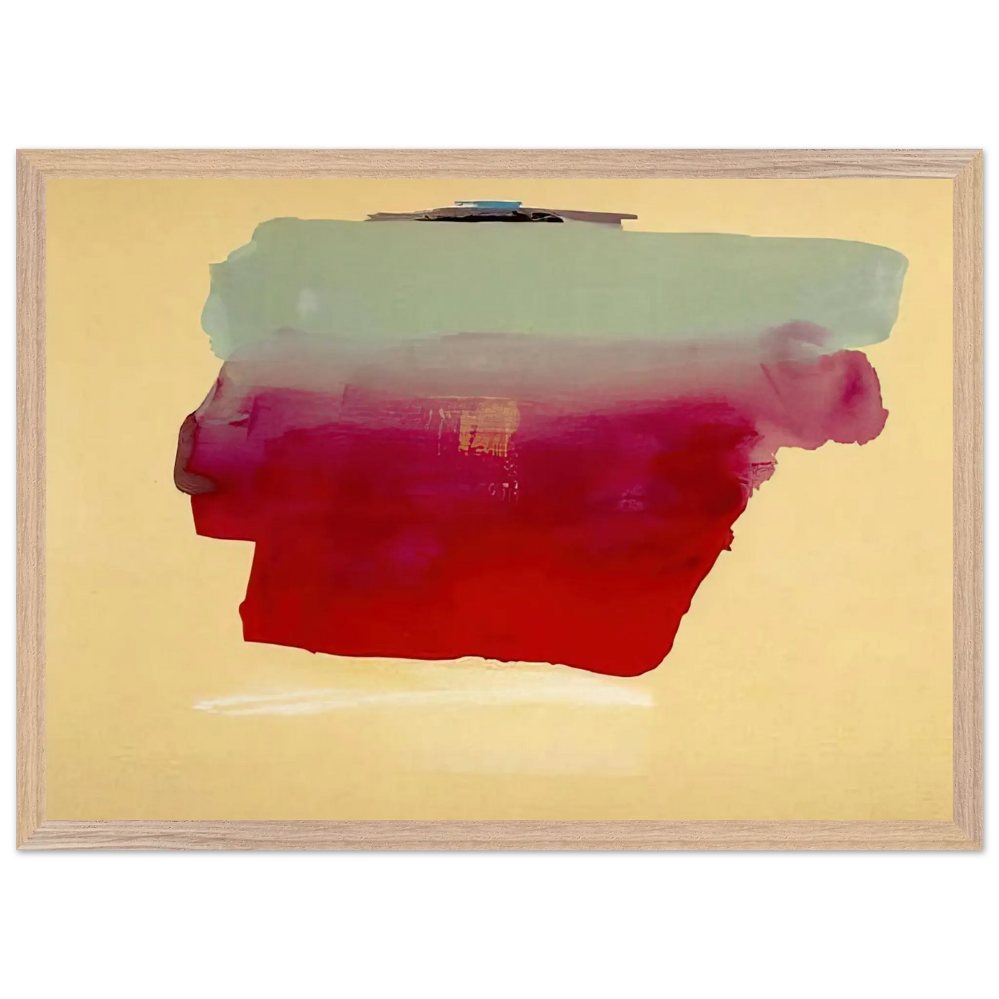 Helen Frankenthaler - Robinson s Wrap - 1974 Wall art - A3 (29.7 x 42  cm) - Fine Art Poster - -