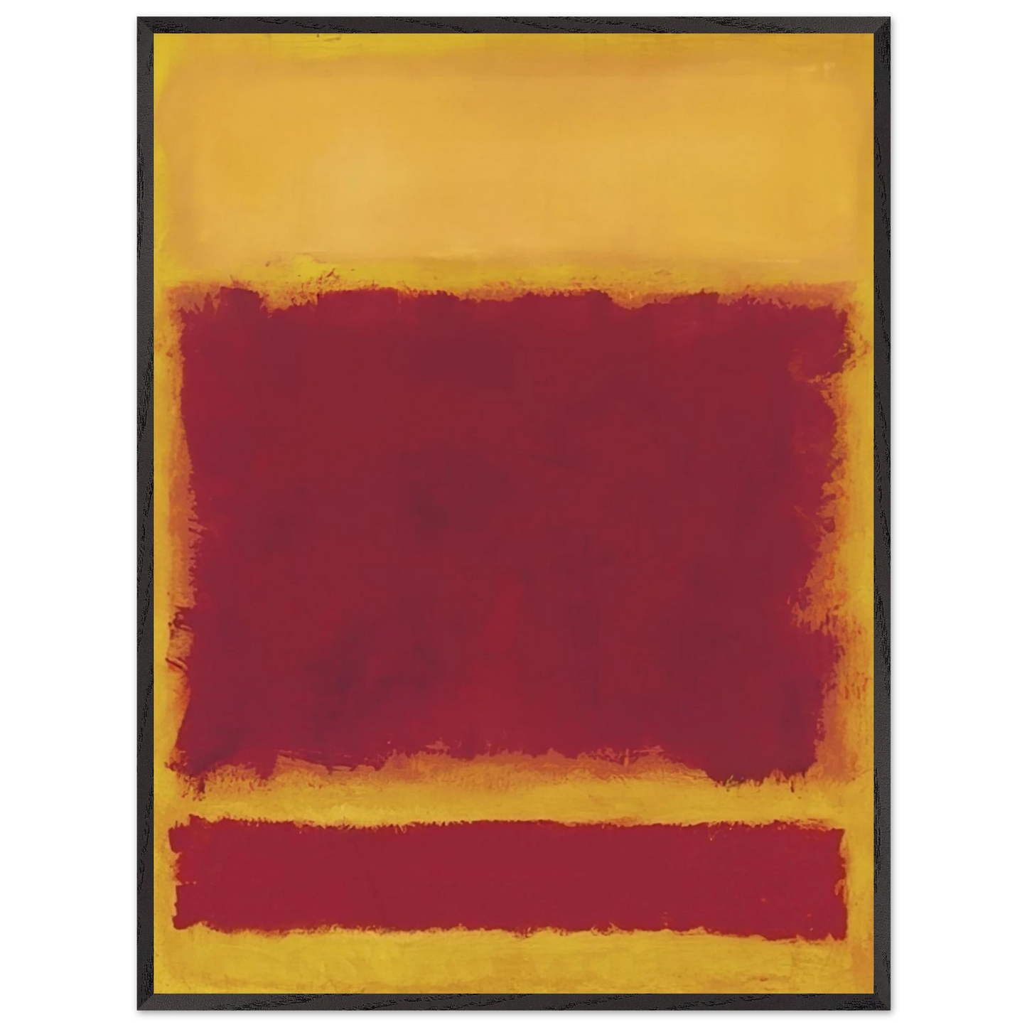 Mark Rothko - Composition - 1958 Wall Art - 30x40 cm / 12x16 inches - Fine Art Poster-canvas - -