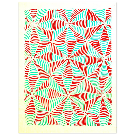 Sonia Delaunay - COMPOSITION 16  75x100 cm / 30x40inches Fine Art Poster
