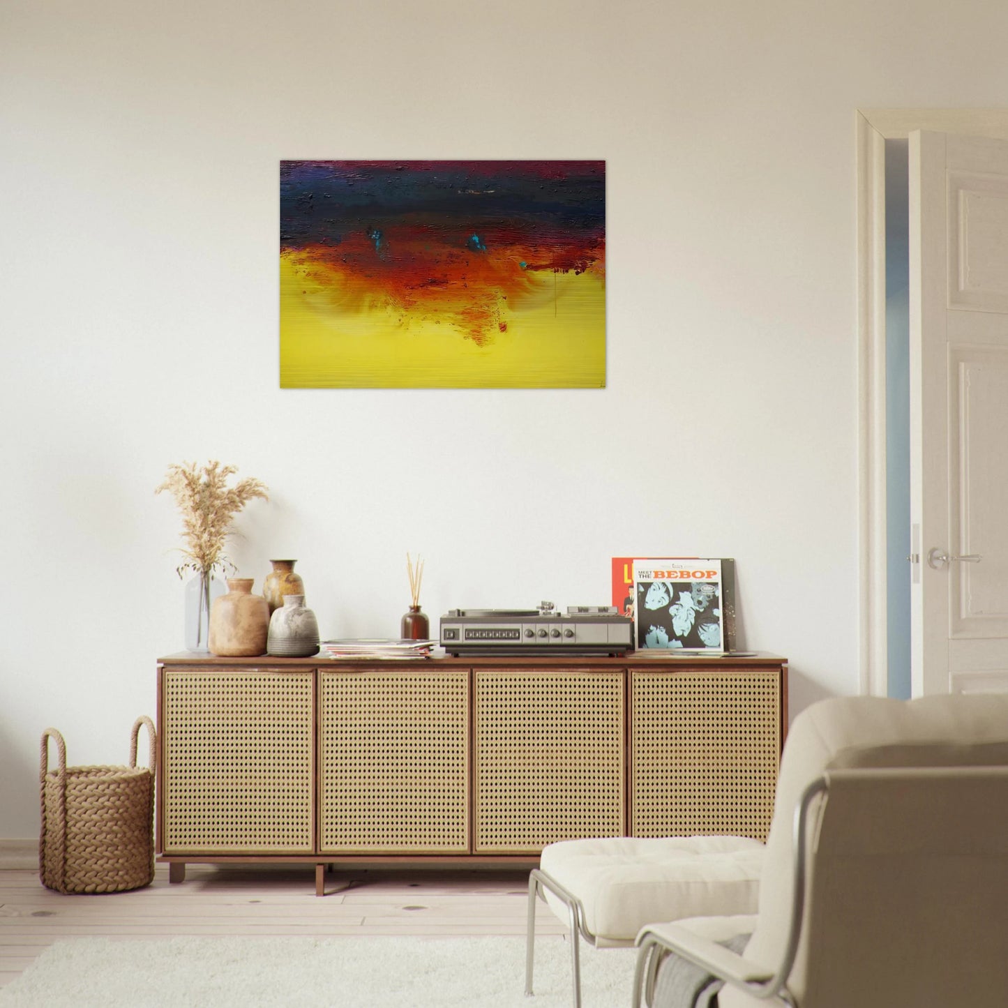 Adirondacks - 1992 - Helen Frankenthaler Brushed Aluminum Print - 70x100 cm / 28x40 inches | Helen Frankenthaler Aluminum Print | Helen Frankenthaler Prints