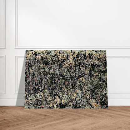 LUCIFER 1947 - Jackson Pollock Brushed Aluminum Print - 70x100 cm / 28x40 inches | Jackson Pollock Aluminum Print | Jackson Pollock Prints