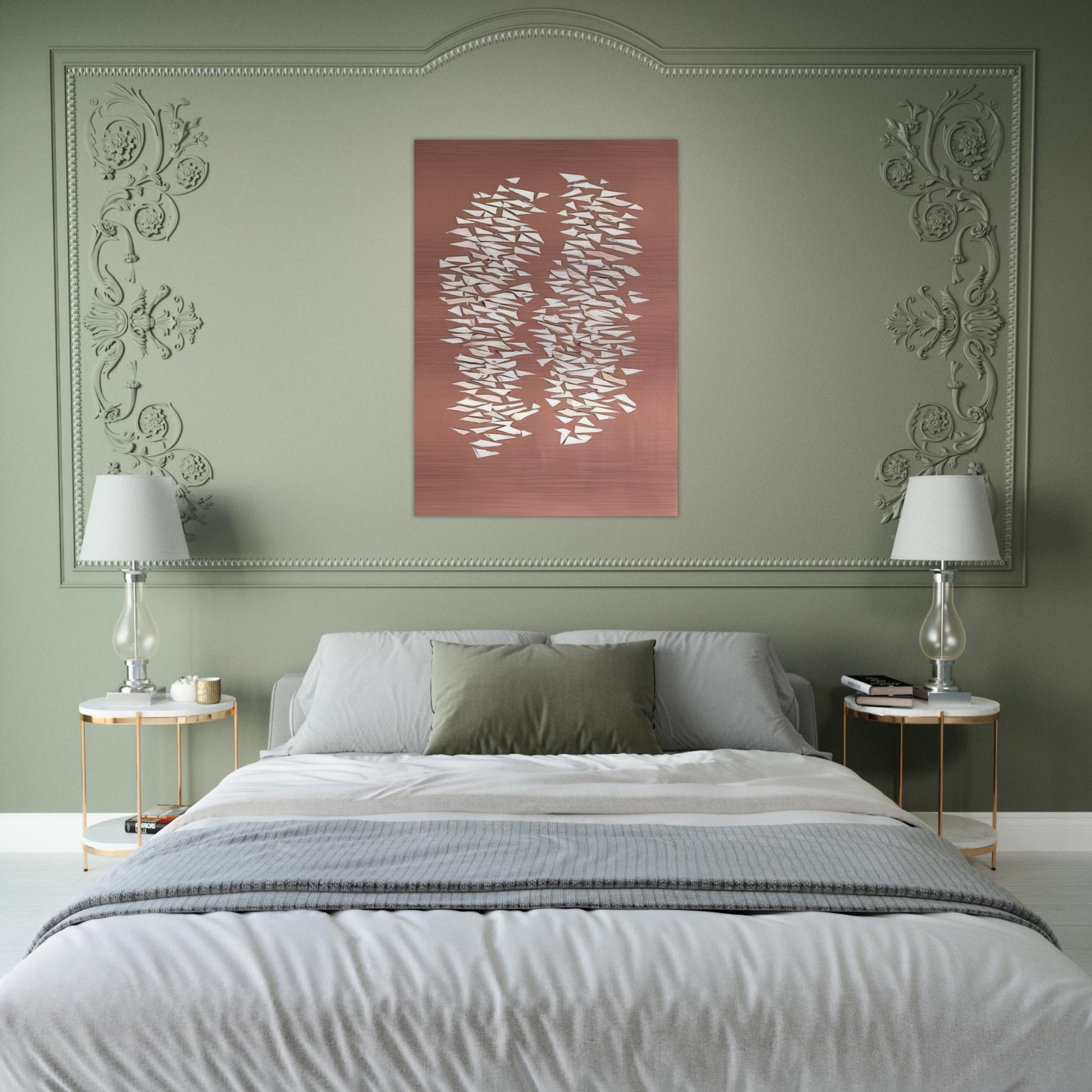 Quiet Vertical - 2006 - Robert Goodnough Brushed Aluminum Print - 70x100 cm / 28x40 inches | Robert Goodnough Aluminum Print | Robert Goodnough Prints
