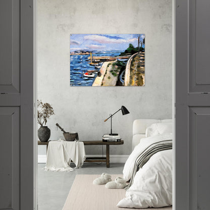 VIEW OF ANTIBES 1925 - Henri Matisse Acrylic Print - 70x100 cm / 28x40″ inches